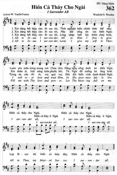 Hiến Cả Thảy Cho Ngài