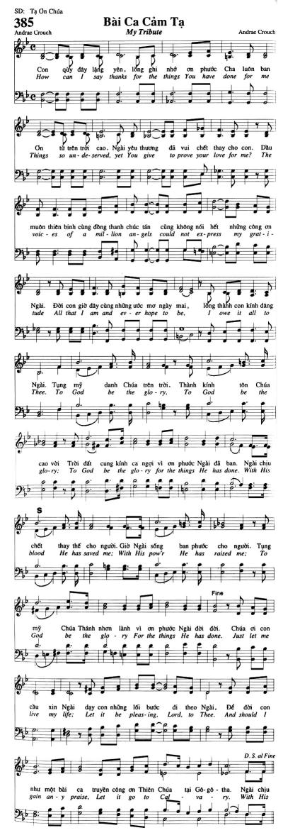 Bài Ca Cảm Tạ