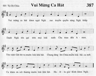 Vui Mừng Ca Hát