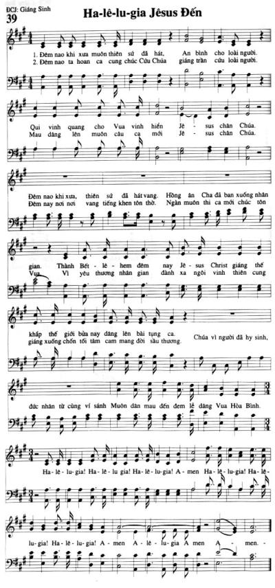 Ha-Lê-Lu-Gia! Jêsus Ðến