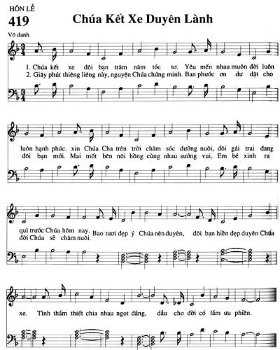 Chúa Kết Xe Duyên Lành