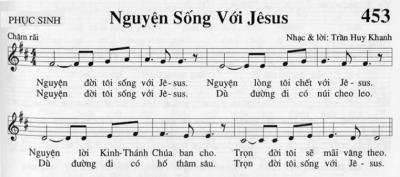 Nguyện Sống Với Jesus