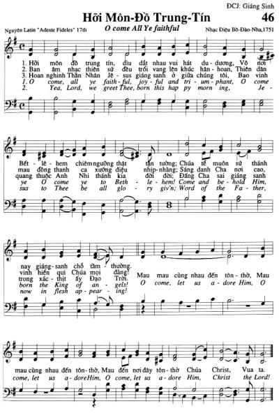 Hỡi Môn Ðồ Trung Tín