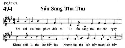Sẵn Sàng Tha Thứ