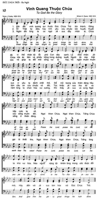 Vinh Quang Thuộc Chúa