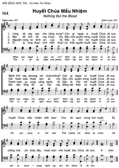 Huyết Chúa Mầu Nhiệm