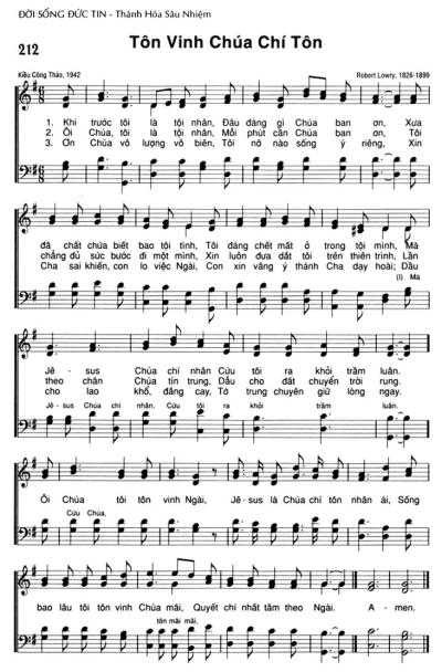 Tôn Vinh Chúa Chí Tôn