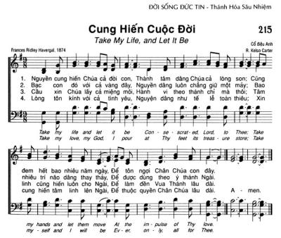 Cung Hiến Cuộc Đời