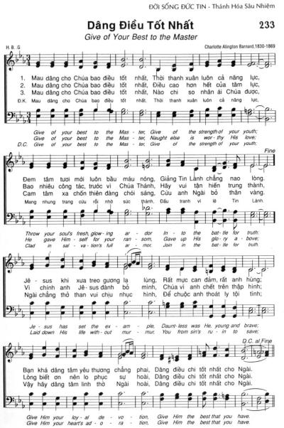 Dâng Điều Tốt Nhất