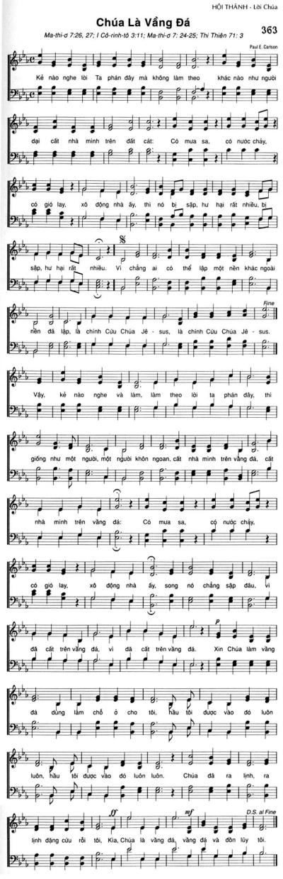 Chúa Là Vầng Đá