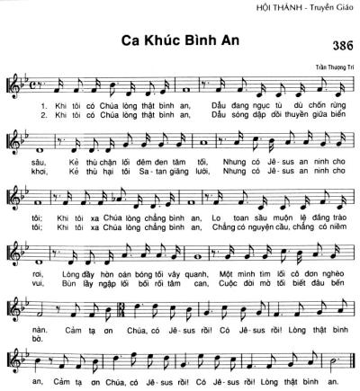 Ca Khúc Bình An
