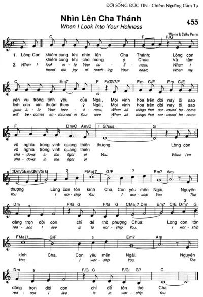 Nhìn Lên Cha Thánh