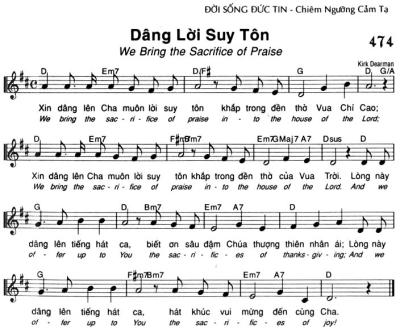 Dâng Lời Suy Tôn