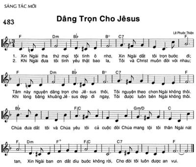 Dâng Trọn Cho Jêsus