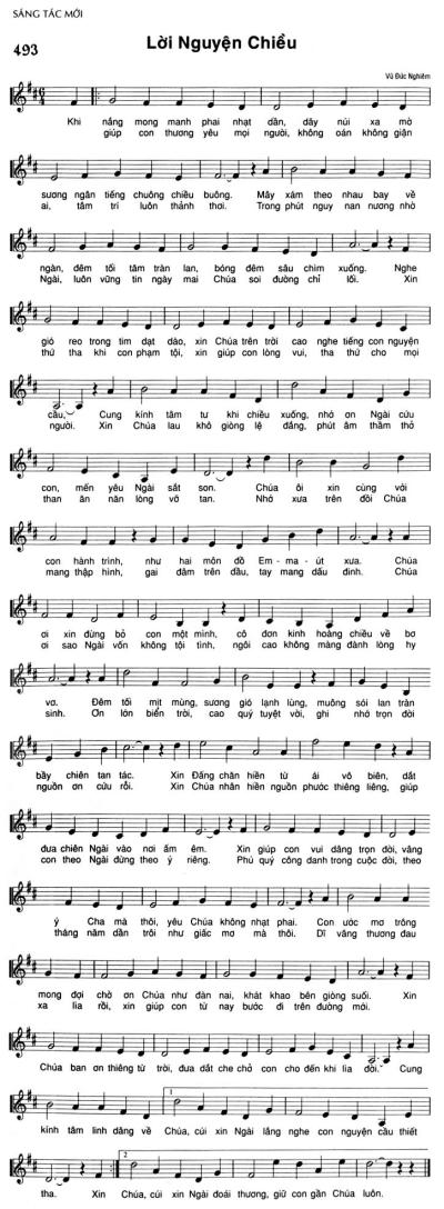 Lời Nguyện Chiều