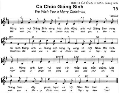 Ca Chúc Giáng Sinh