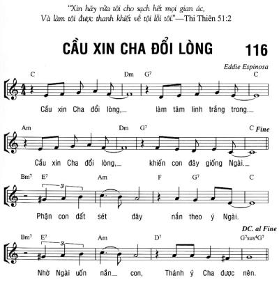 CẦU XIN CHA ĐỔI LÒNG