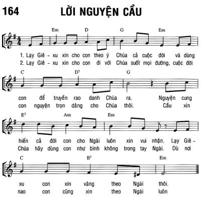 LỜI NGUYỆN CẦU