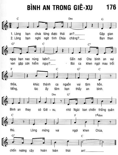 BÌNH AN TRONG GIÊ-XU