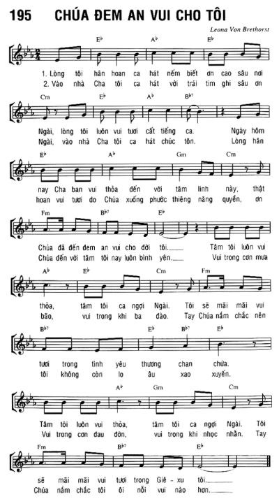 CHÚA ĐEM AN VUI CHO TÔI