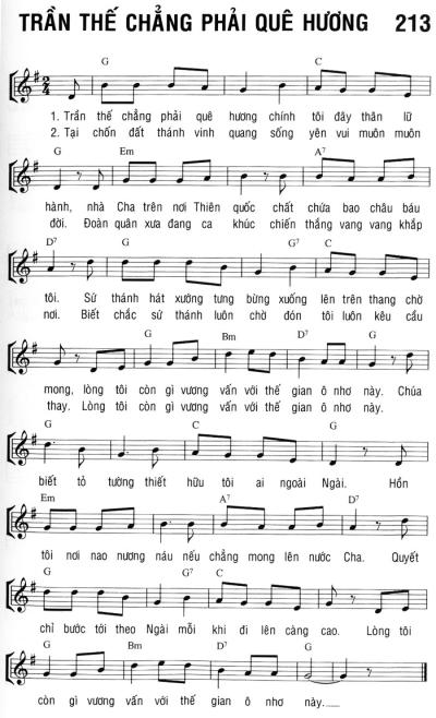 TRẦN THẾ CHẲNG PHẢI QUÊ HƯƠNG