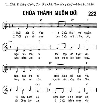 CHÚA THÁNH MUÔN ĐỜI