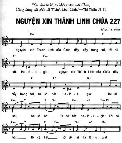 NGUYỆN XIN THÁNH LINH CHÚA