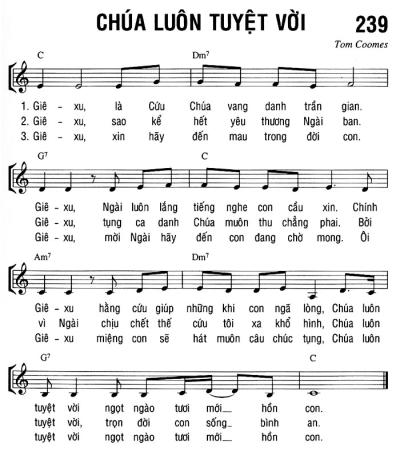 CHÚA LUÔN TUYỆT VỜI