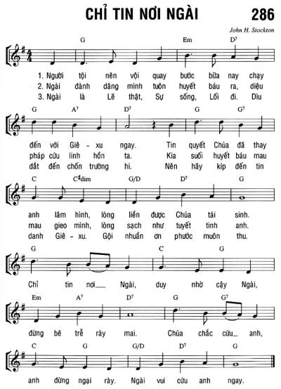 CHỈ TIN NƠI NGÀI