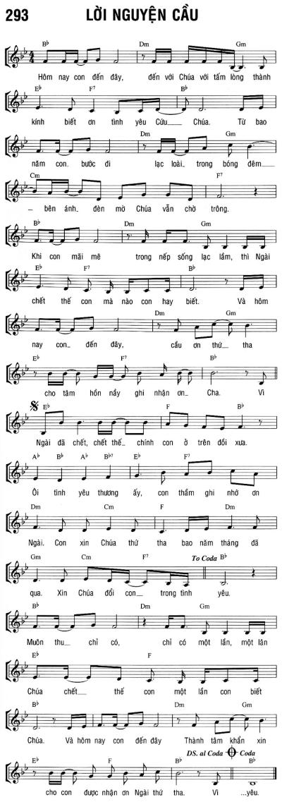 LỜI NGUYỆN CẦU