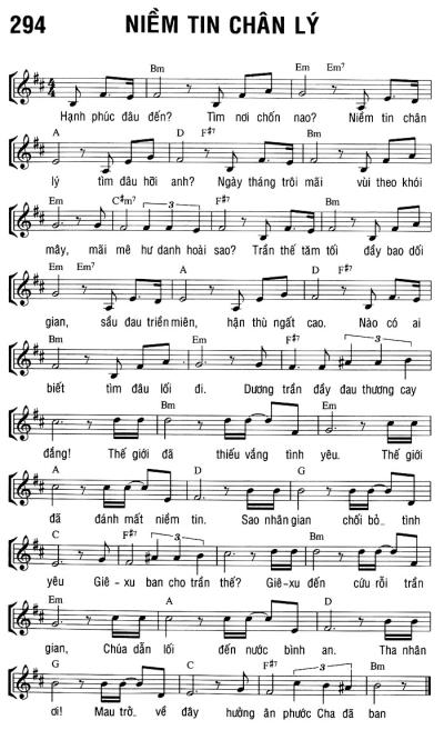 NIỀM TIN CHÂN LÝ