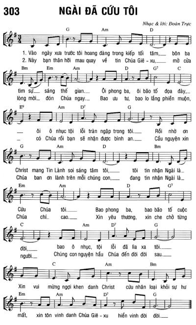 NGÀI ĐÃ CỨU TÔI