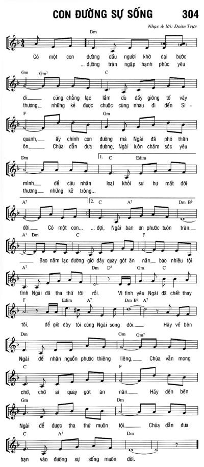 CON ĐƯỜNG SỰ SỐNG