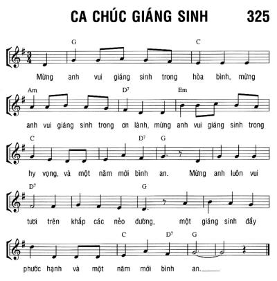 CA KHÚC GIÁNG SINH