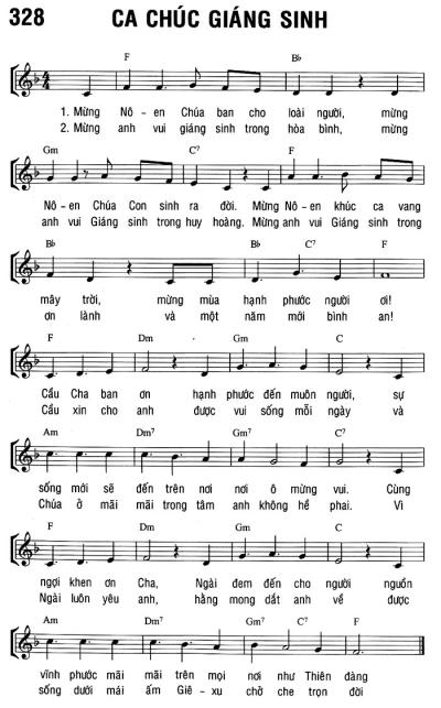 CA KHÚC GIÁNG SINH