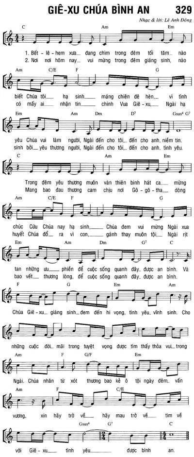 GIÊ-XU, CHÚA BÌNH AN