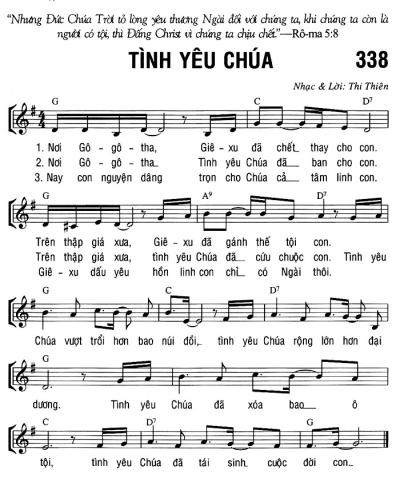 TÌNH YÊU CHÚA