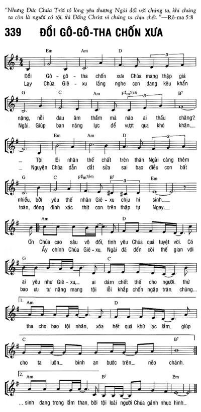 ĐỒI GÔ-GÔ-THA CHỐN XƯA