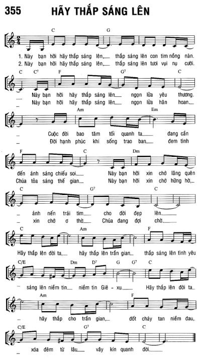 HÃY THẮP SÁNG LÊN