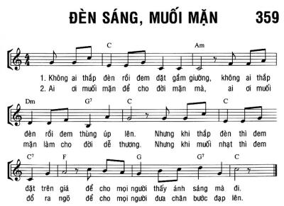 ĐÈN SÁNG – MUỐI MẶN
