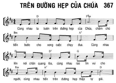 TRÊN ĐƯỜNG HẸP CỦA CHÚA