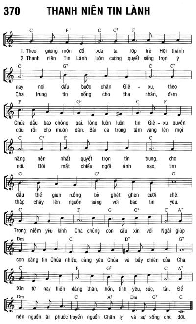 THANH NIÊN TIN LÀNH