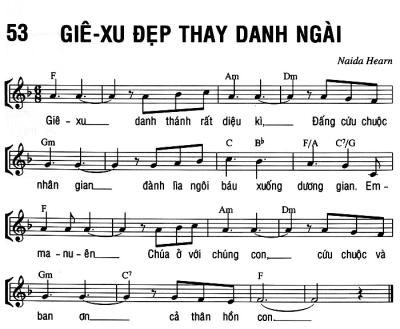 GIÊ-XU ĐẸP THAY DANH NGÀI