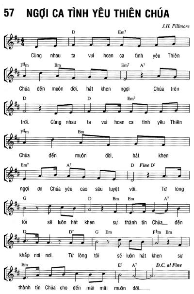 NGỢI CA TÌNH YÊU THIÊN CHÚA