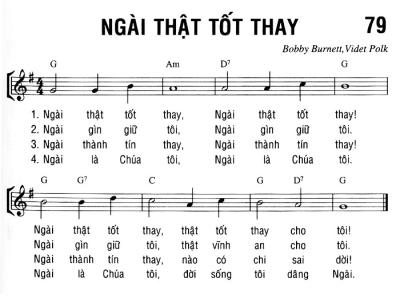 NGÀI THẬT TỐT THAY