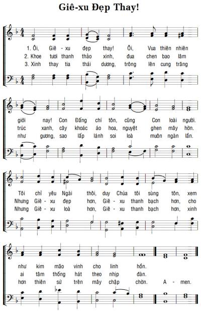 GIÊ-XU ĐẸP THAY!