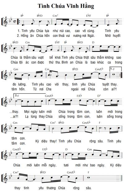 TÌNH CHÚA VĨNH HẰNG