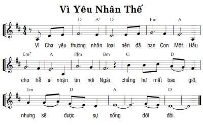 VÌ YÊU NHÂN THẾ
