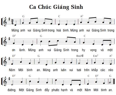 CA CHÚC GIÁNG SINH