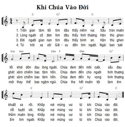 KHI CHÚA VÀO ĐỜI